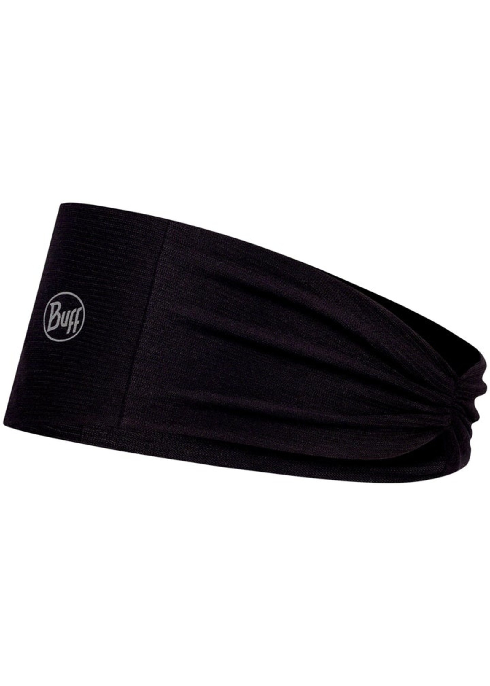Buff Coolnet UV+ Tapered Headband - Black, One Size