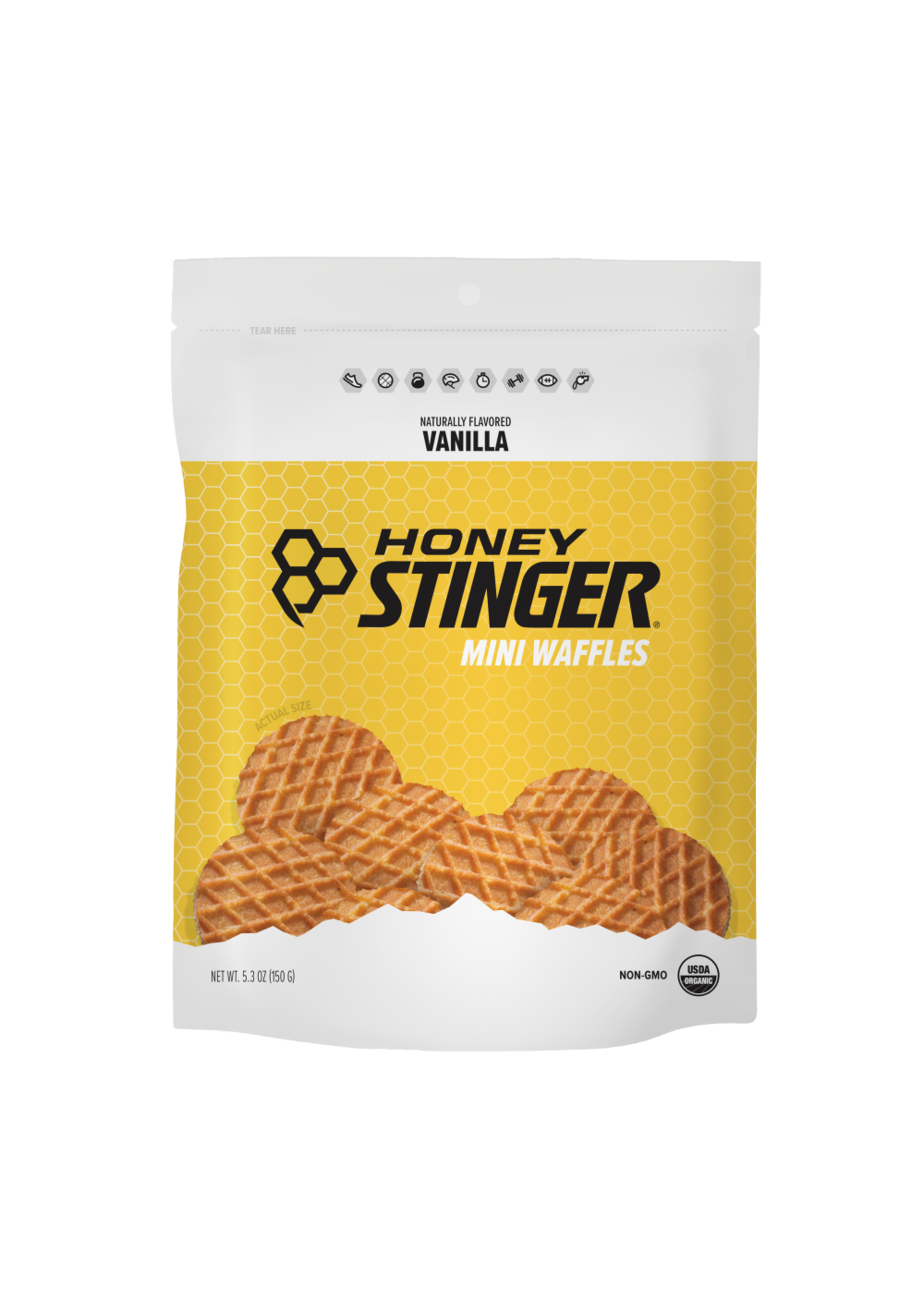 Honey Stinger Mini Waffles, Vanilla