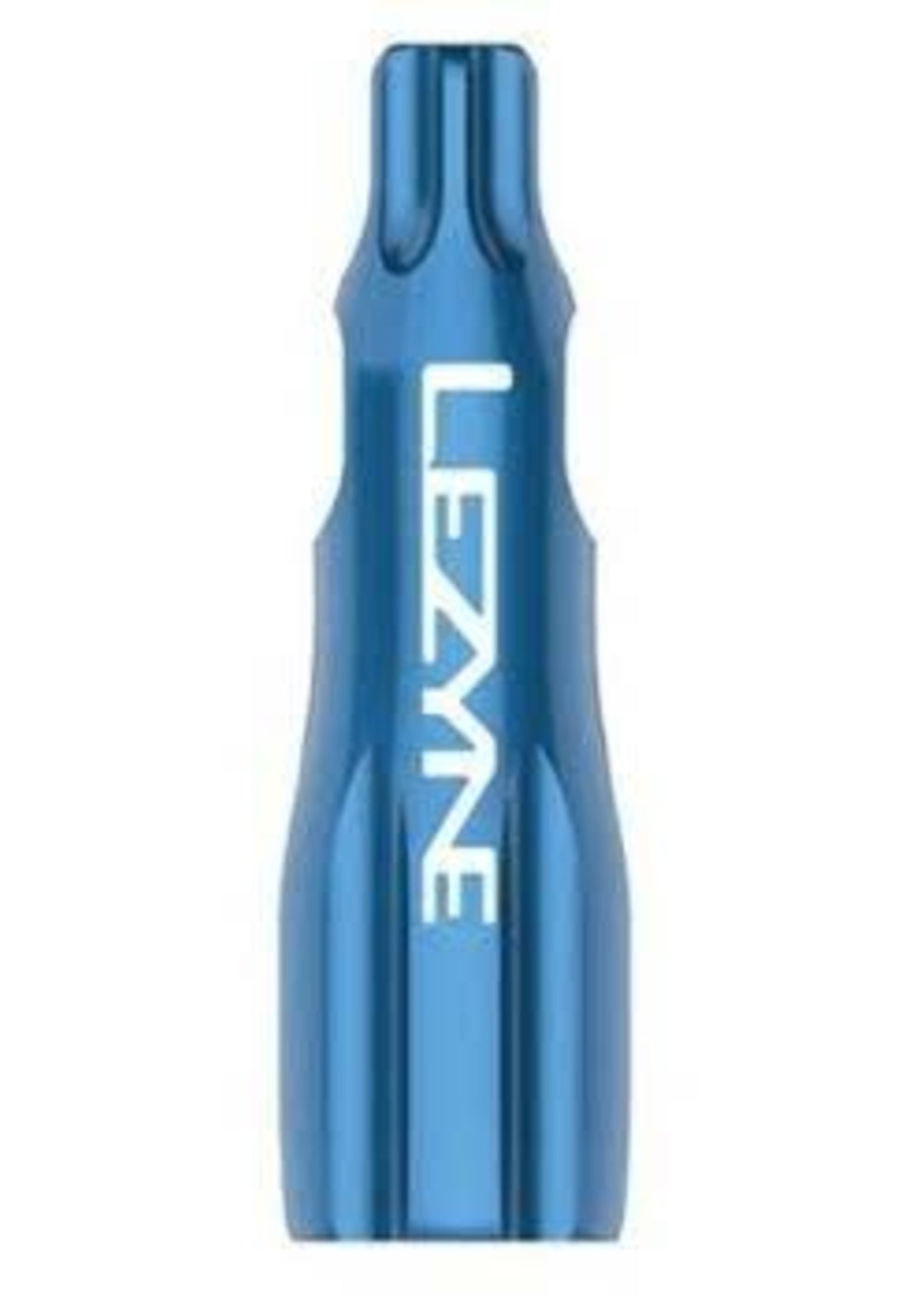 Lezyne CNC TLR VALVE CAP BLUE