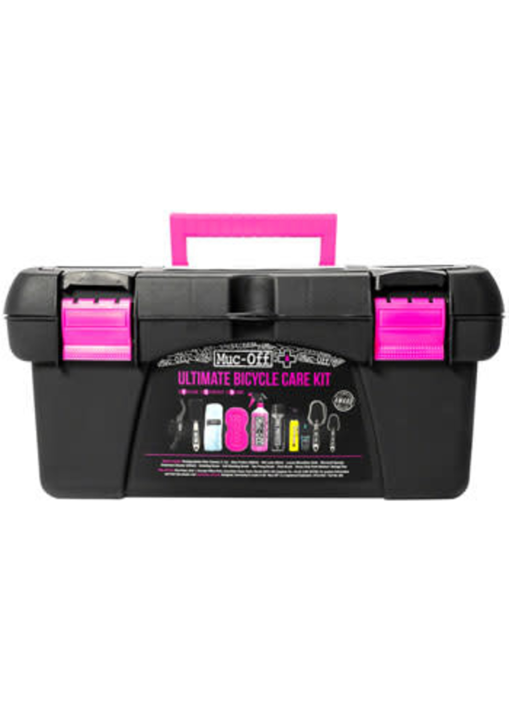 Muc-Off Muc-Off Ultimate Bicycle Cleaning Kit: Toolbox with 10 Pieces