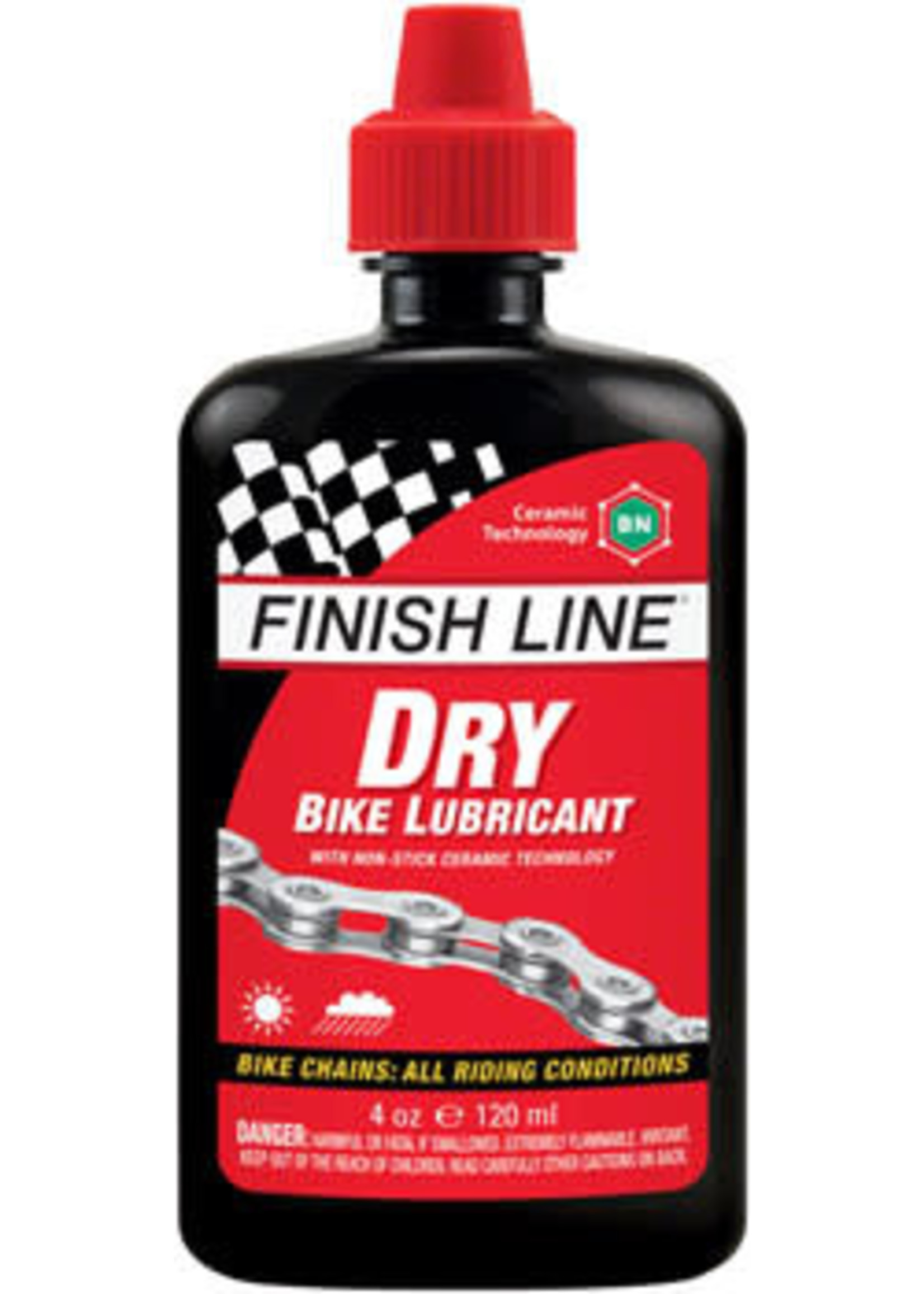Finish Line Finish Line Dry Lube with Ceramic Technology - 4oz Drip