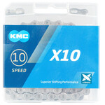 KMC KMC X10 Chain - 10-Speed, 116 Links, Gray