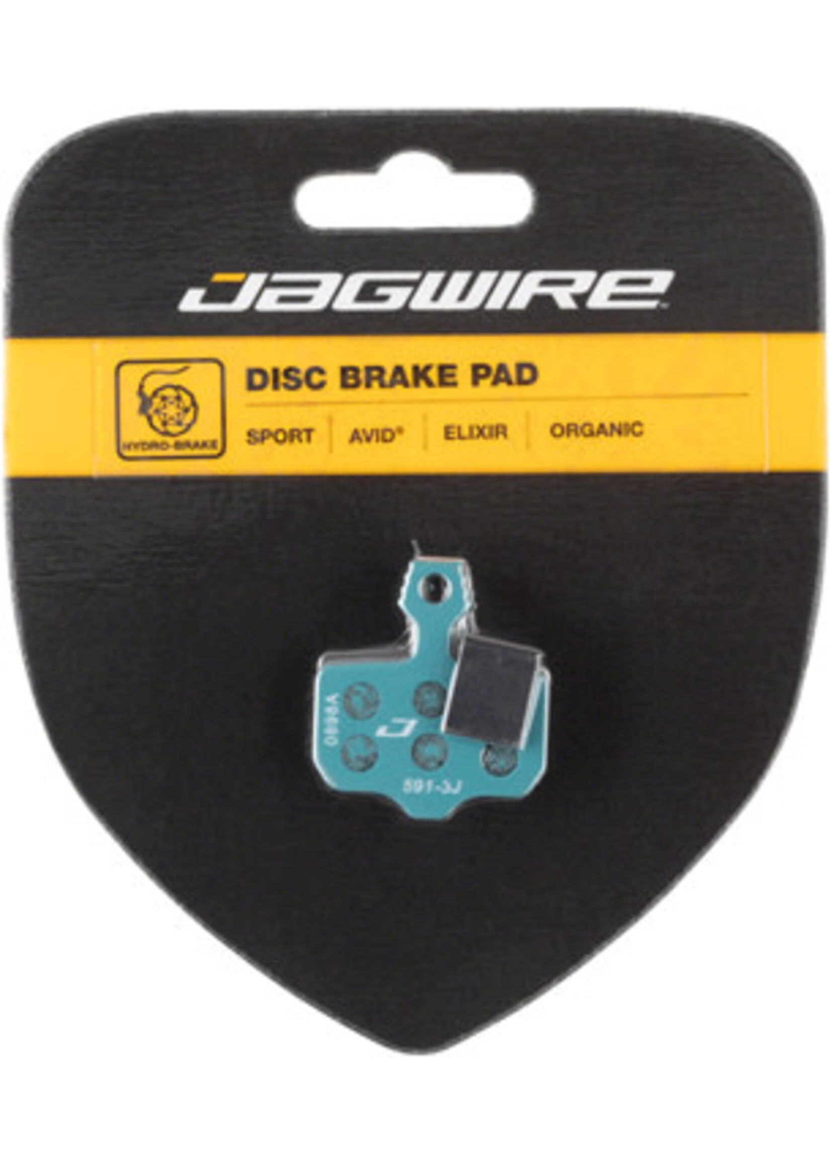 Jagwire Jagwire Sport Organic Disc Brake Pads - For various SRAM Level and Avid Elixir Models