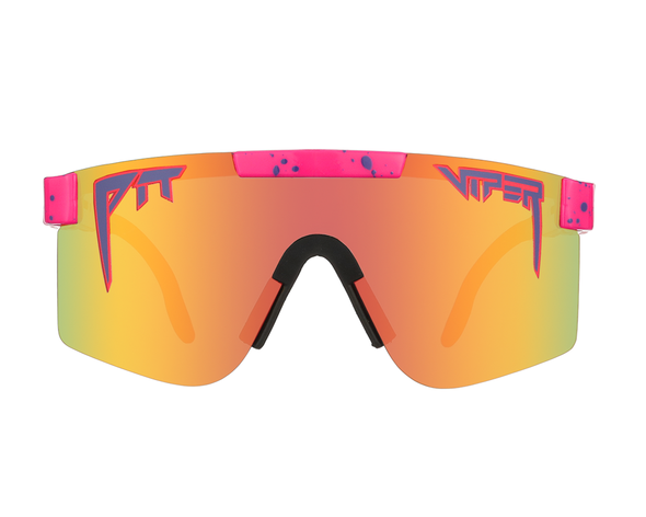 Polarised Pit Viperpit Viper Uv400 Gradient Mirrored Sunglasses For Men -  Windproof Sports Eyewear