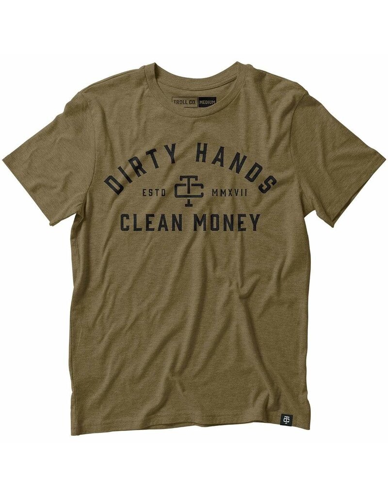 TROLL CO. DHCM CLASSIC TEE (MILITARY GREEN)
