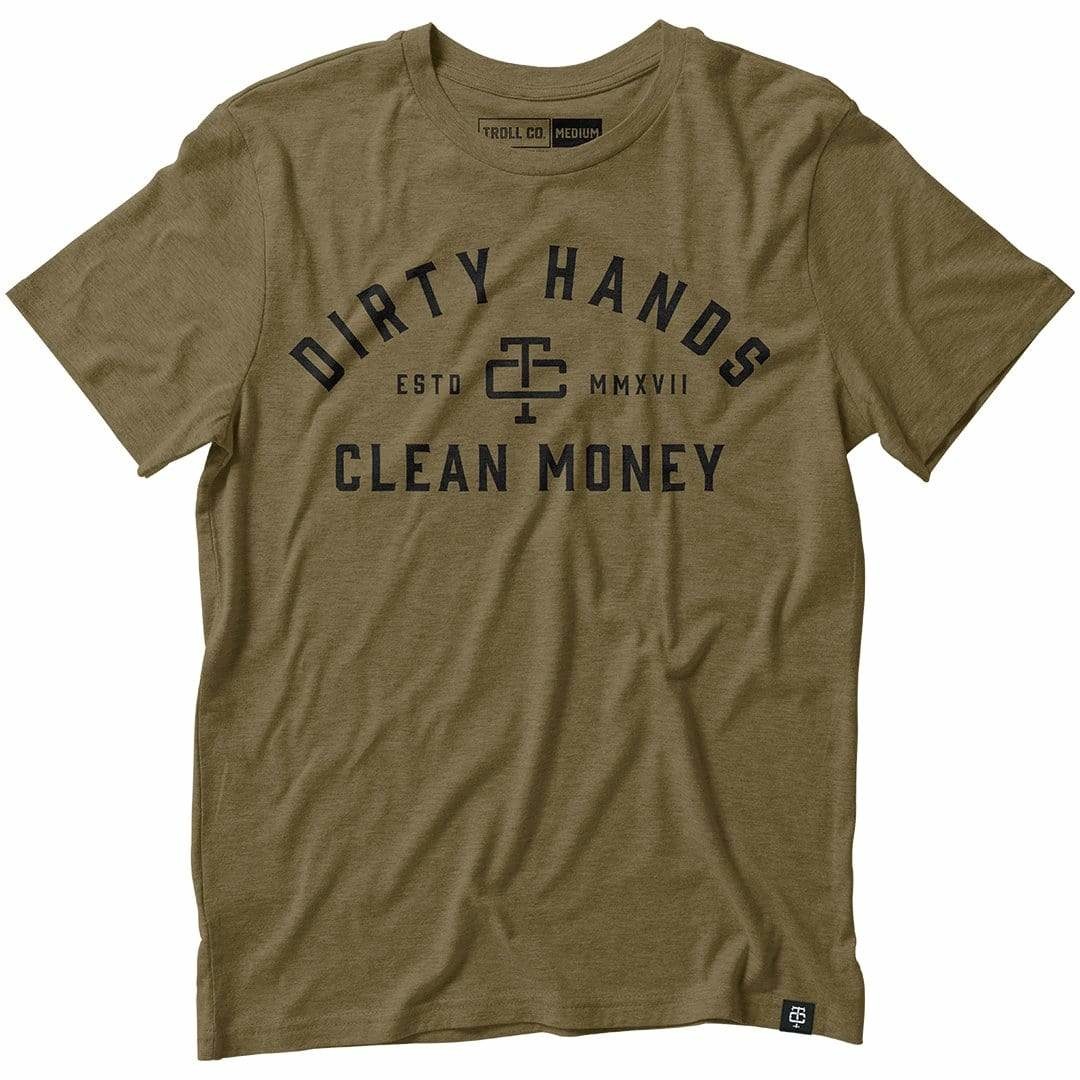 TROLL CO. DHCM CLASSIC TEE - MILITARY GREEN