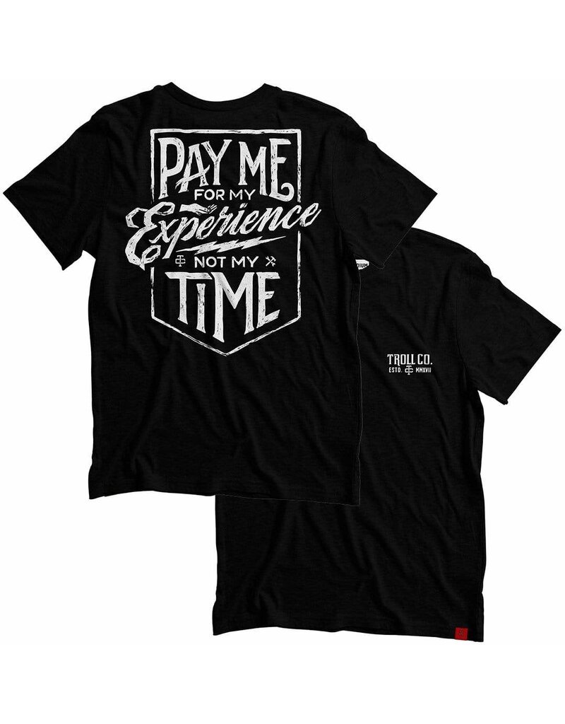 TROLL CO. PAY ME TEE (BLACK)