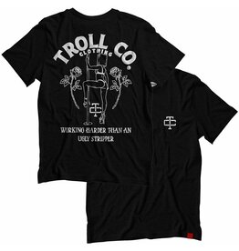 TROLL CO. BUTTERFACE TEE - BLACK