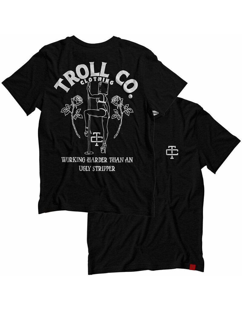 TROLL CO. BUTTERFACE TEE (BLACK)