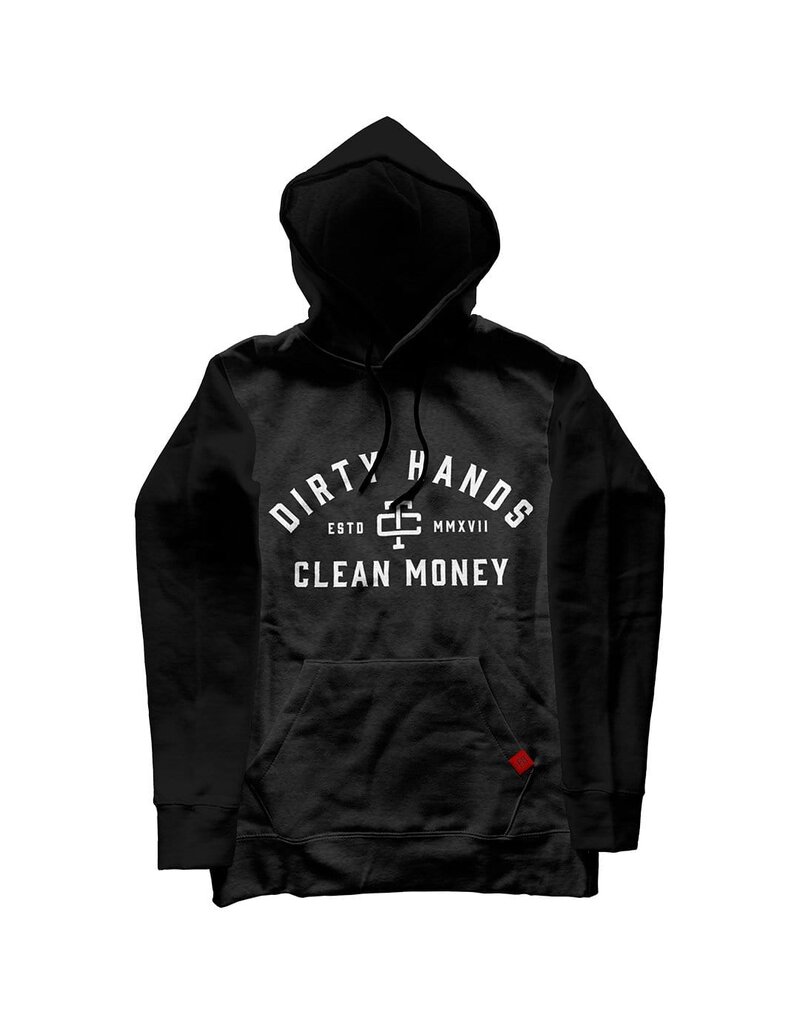 TROLL CO. DHCM TWO TONE HOODIE (BLACK/DARK NICKEL)