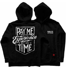 TROLL CO. PAY ME HOODIE - BLACK