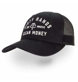 TROLL CO. DHCM CURVED BRIM HAT - BLACK