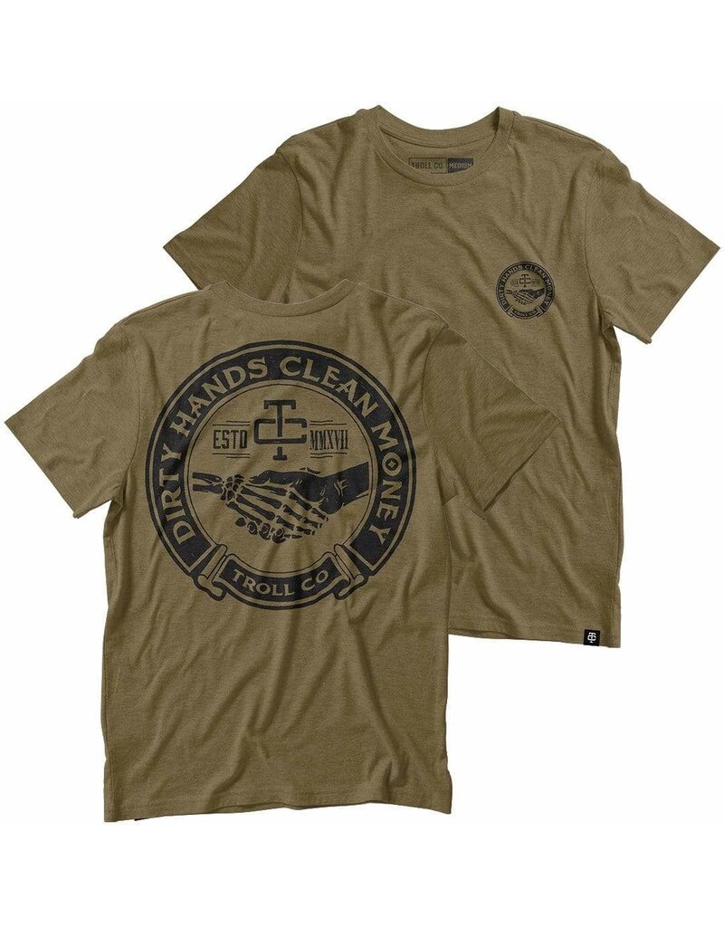 TROLL CO. HAGGLER TEE (MILITARY GREEN)