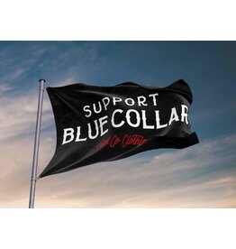TROLL CO. BARRICADE DOUBLE SIDED FLAG - BLACK