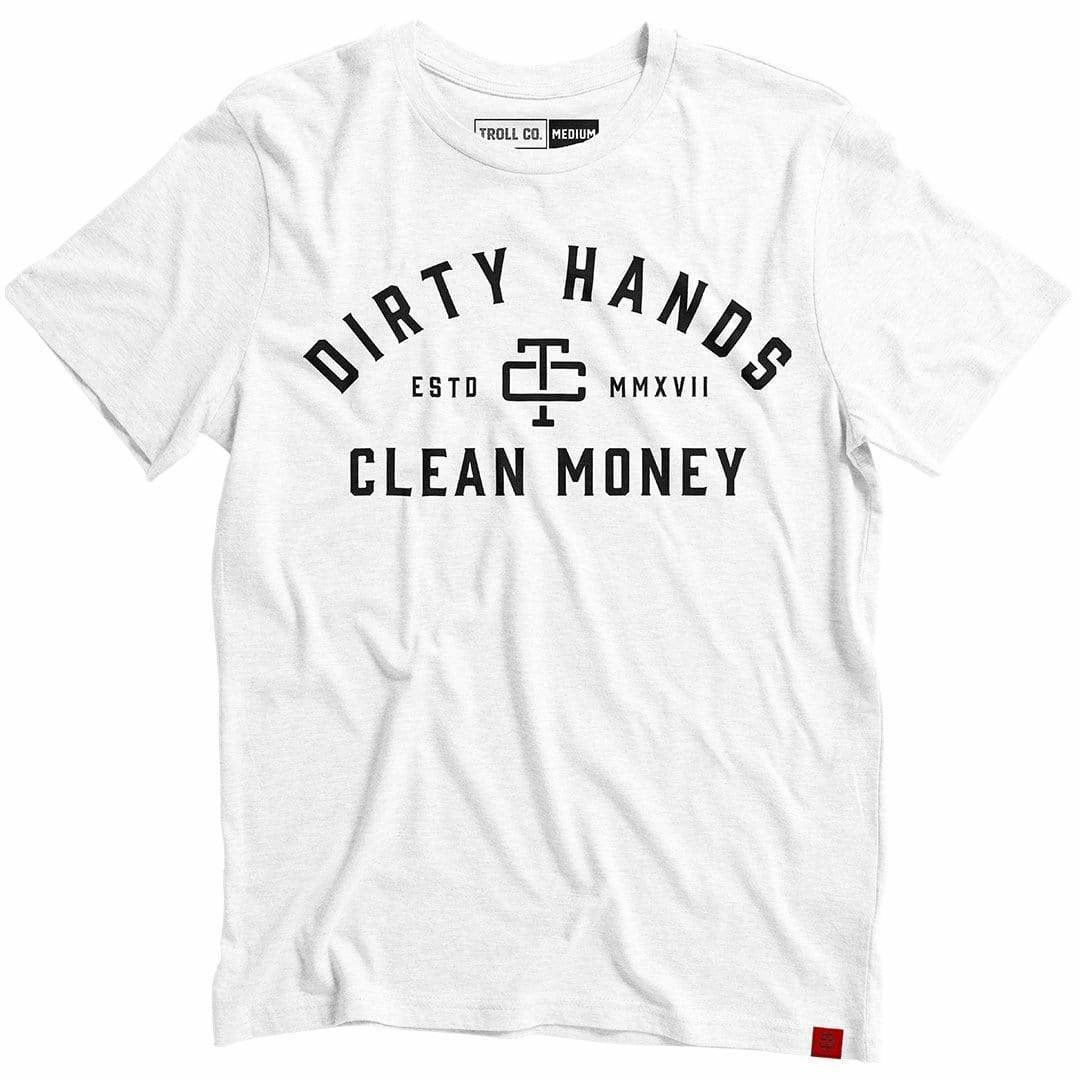TROLL CO. DHCM CLASSIC TEE - WHITE