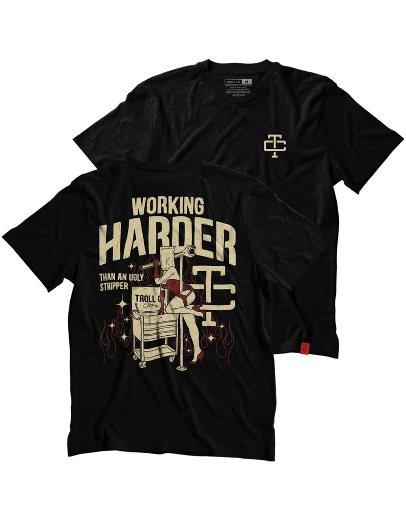TROLL CO. BUTTERFACE 2.0 TEE (BLACK)