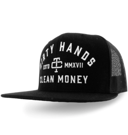 TROLL CO. DHCM MESHBACK HAT - BLACK