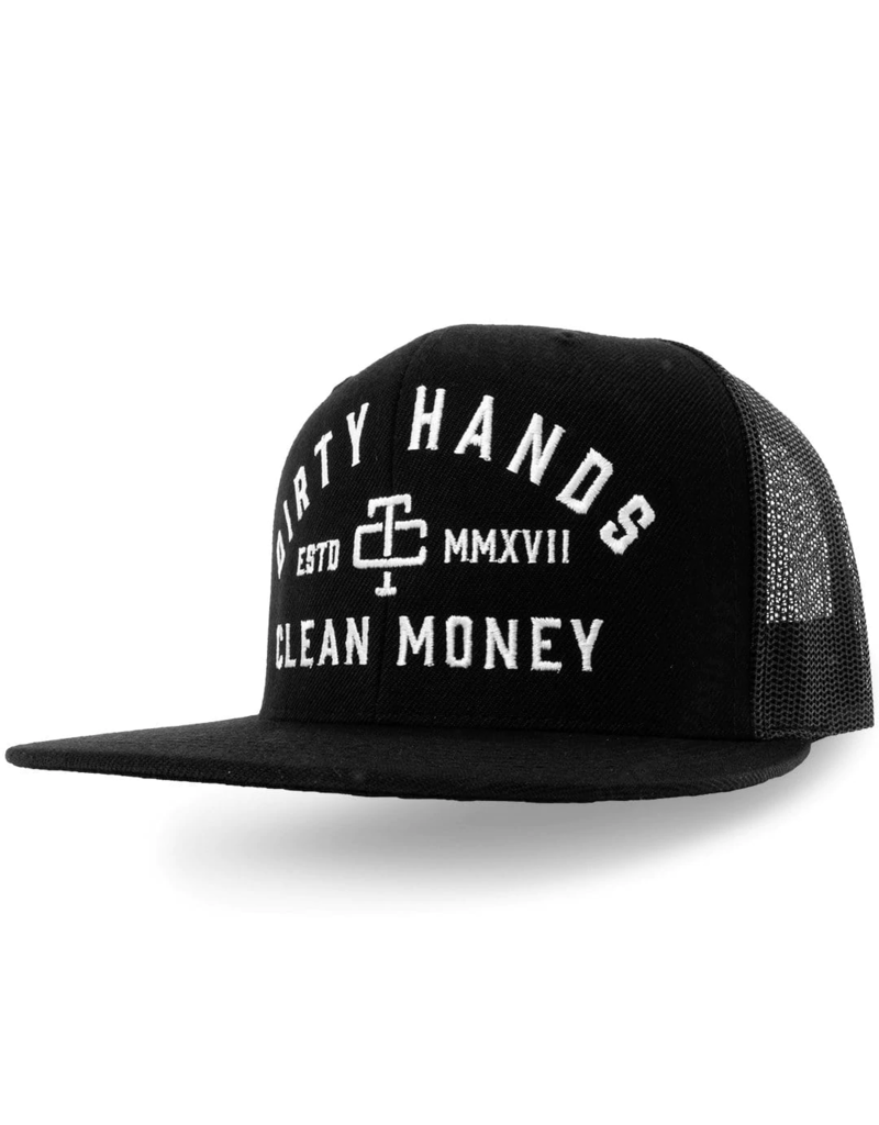 TROLL CO. DHCM MESHBACK HAT (BLACK)