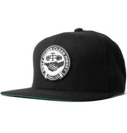 TROLL CO. HAGGLER SNAPBACK HAT - BLACK