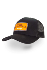 TROLL CO. FORTIFY CURVED BRIM HAT (BLACK/ORANGE)