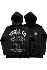 TROLL CO. BUTTERFACE HOODIE (BLACK)