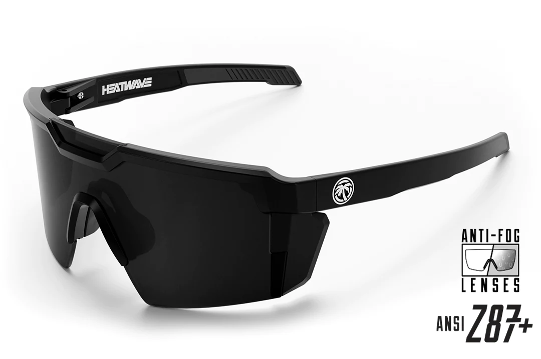 HEAT WAVE VISUAL FUTURE TECH Z87+ (BLACK/ANTI FOG BLACK)