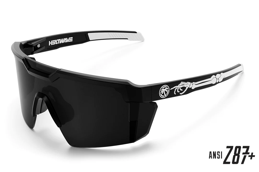 HEAT WAVE VISUAL FUTURE TECH Z87+ (BONES/BLACK POLARIZED)