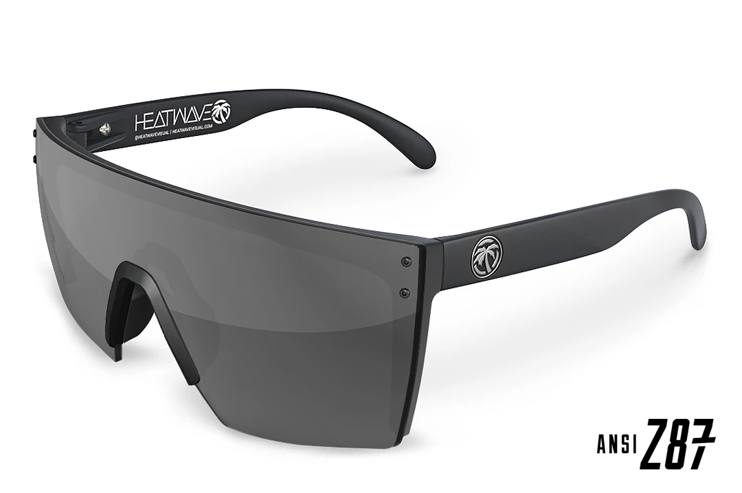 HEAT WAVE VISUAL LAZER FACE Z87 - SILVER POLARIZED