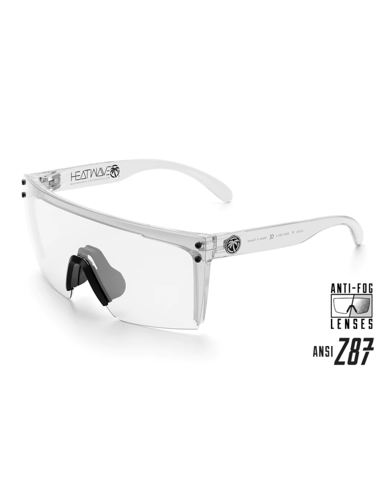 HEAT WAVE VISUAL LAZER FACE Z87 (VAPOR CLEAR/ANTI FOG CLEAR)