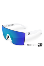 HEAT WAVE VISUAL LAZER FACE Z87 (WHITE/GALAXY BLUE POLARIZED)