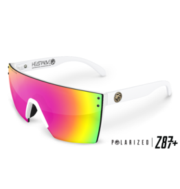 HEAT WAVE VISUAL LAZER FACE Z87 - WHITE/SAVAGE SPECTRUM POLARIZED