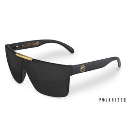 HEAT WAVE VISUAL QUATRO - BLACK/GOLD POLARIZED