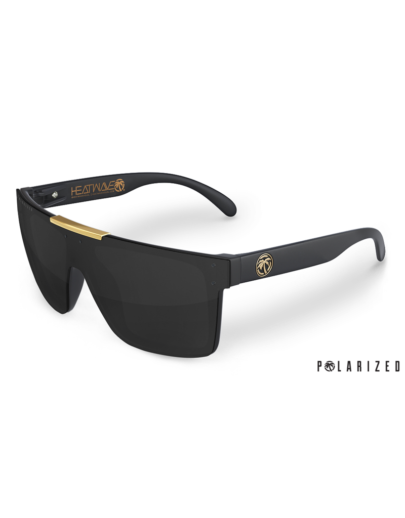 HEAT WAVE VISUAL QUATRO (BLACK/GOLD POLARIZED)