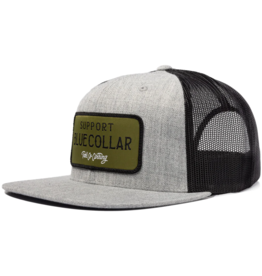 TROLL CO. BARRICADE MESHBACK HAT - MILITARY GREEN