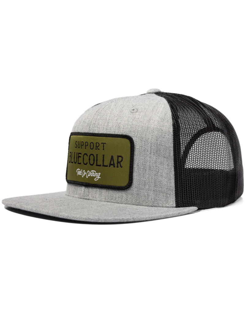 TROLL CO. BARRICADE MESHBACK HAT (MILITARY GREEN)