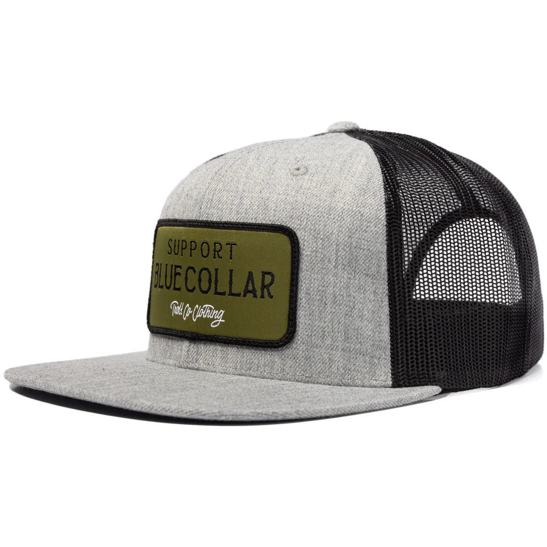 TROLL CO. BARRICADE MESHBACK HAT - MILITARY GREEN