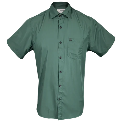 DIXXON MENS BAMBOO 2.0 SHORT SLEEVE - DARK GREEN