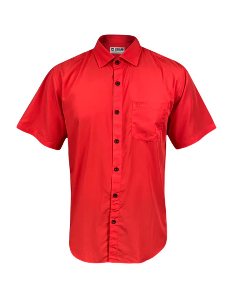 DIXXON MENS BAMBOO 2.0 SHORT SLEEVE (RED)