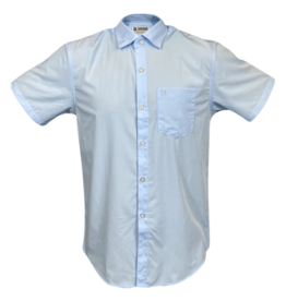 DIXXON MENS BAMBOO 2.0 SHORT SLEEVE - LIGHT BLUE