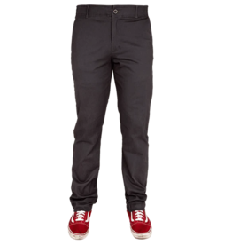 DIXXON MENS CHINO STRETCH PANTS - CHARCOAL