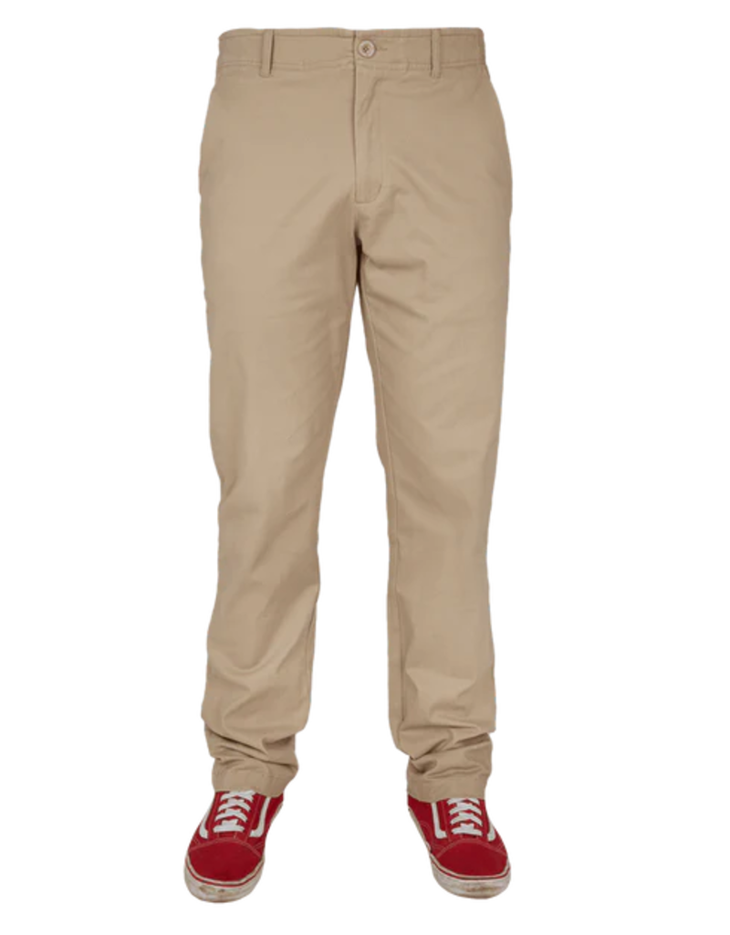 Dixxon  Men's Chino Stretch Pants - Khaki - Foundry