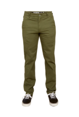 DIXXON MENS CHINO STRETCH PANTS (OD GREEN)
