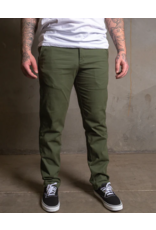 DIXXON MENS CHINO STRETCH PANTS (OD GREEN)