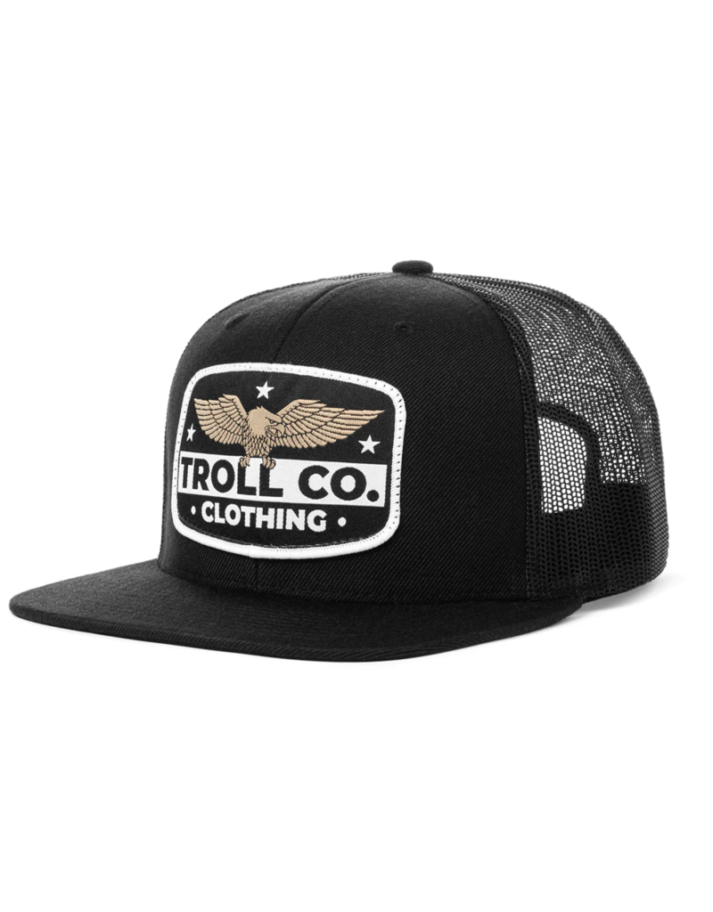 TROLL CO. BEAUT SNAPBACK HAT (BLACK)