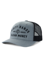 TROLL CO. DHCM CURVED BRIM HAT (HEATHER BLACK)