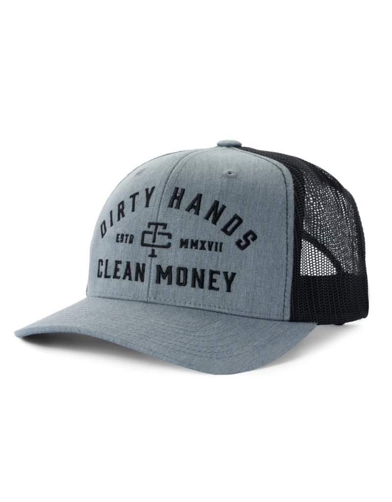 TROLL CO. DHCM CURVED BRIM HAT (HEATHER BLACK)