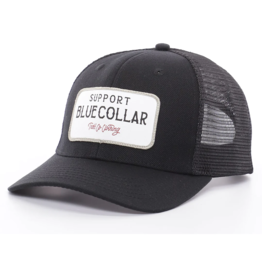 TROLL CO. FORTIFY MESHBACK HAT - BLACK/BLACK/WHITE