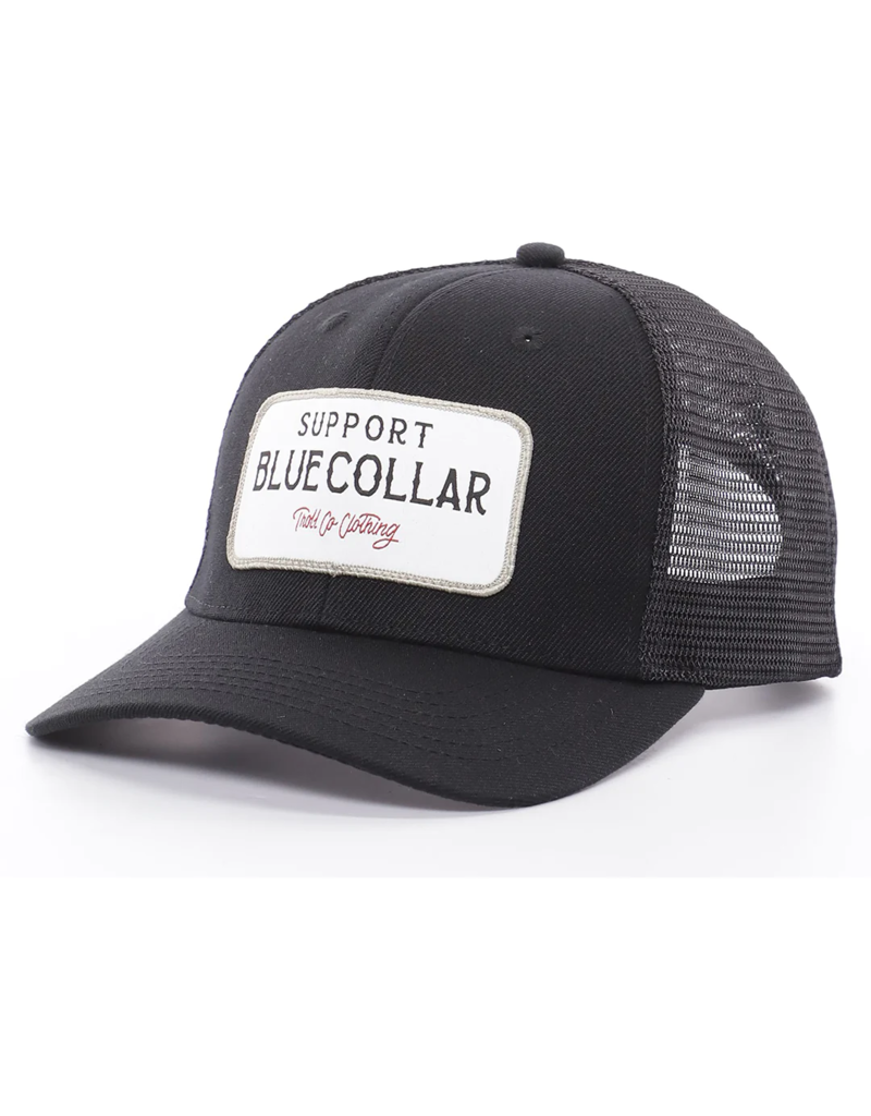 TROLL CO. FORTIFY MESHBACK HAT (BLACK/BLACK/WHITE)