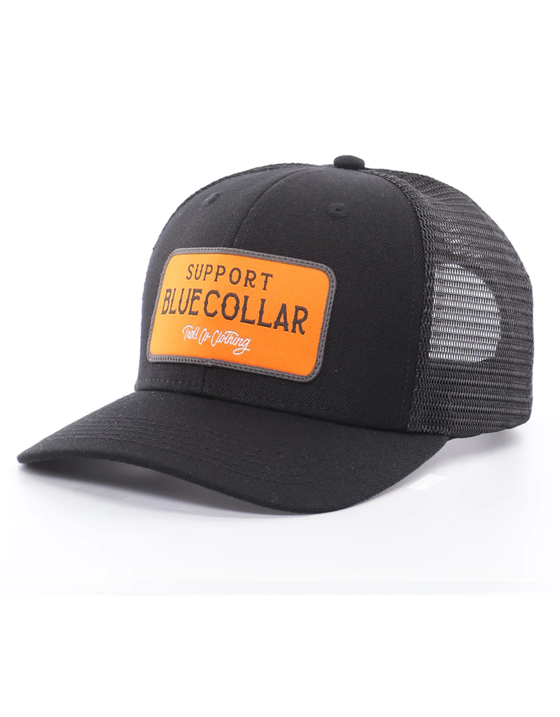 TROLL CO. FORTIFY MESHBACK HAT (BLACK/ORANGE)