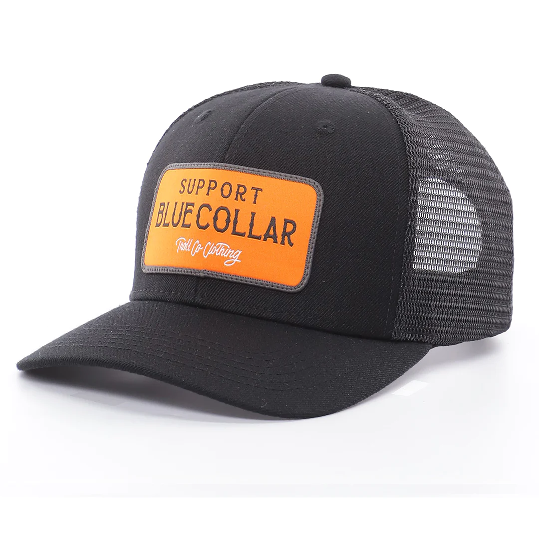 Blue Collar AF Snapback Hat - Troll Co.